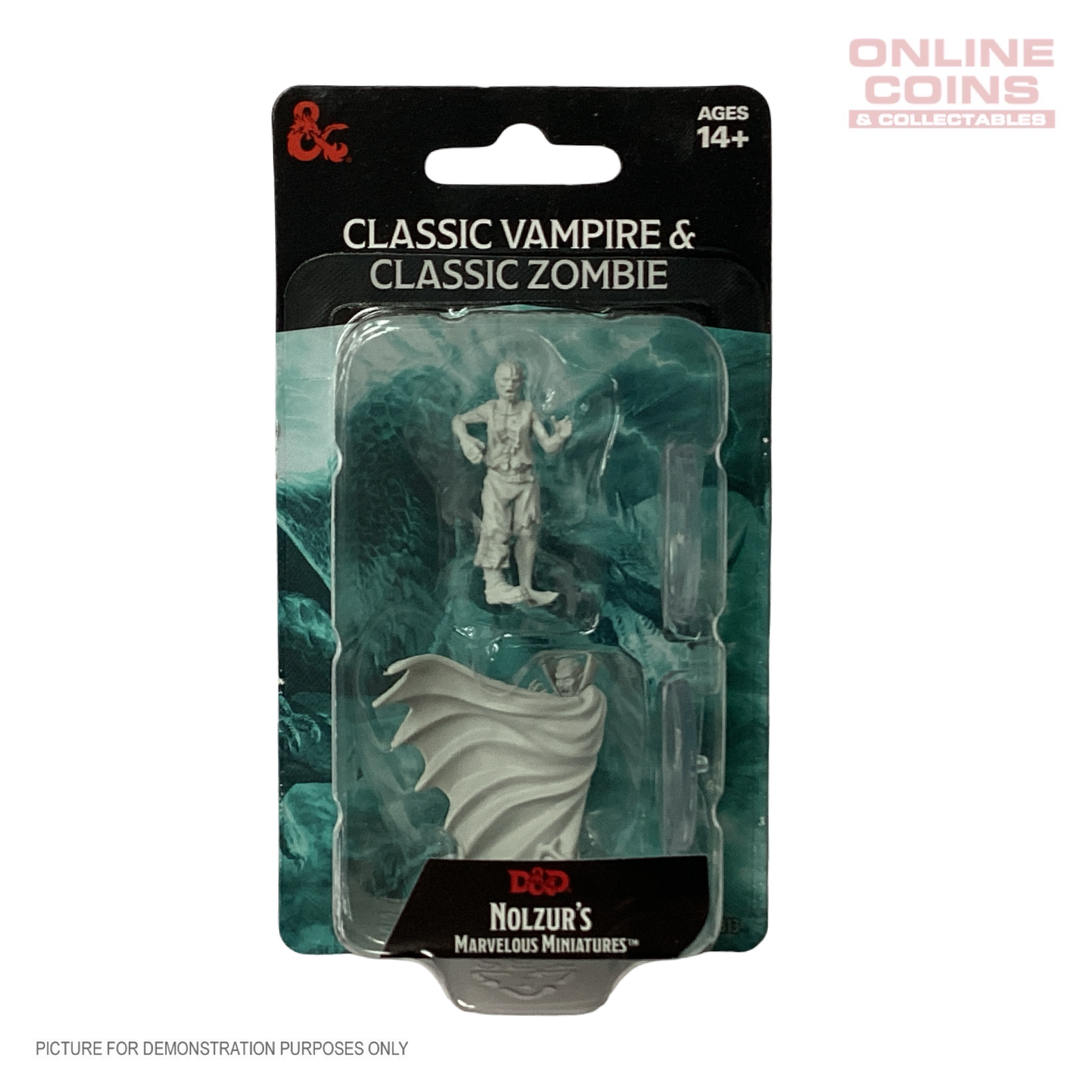 D&D Nolzur's Marvelous Miniatures - Classic Vampire & Classic Zombie